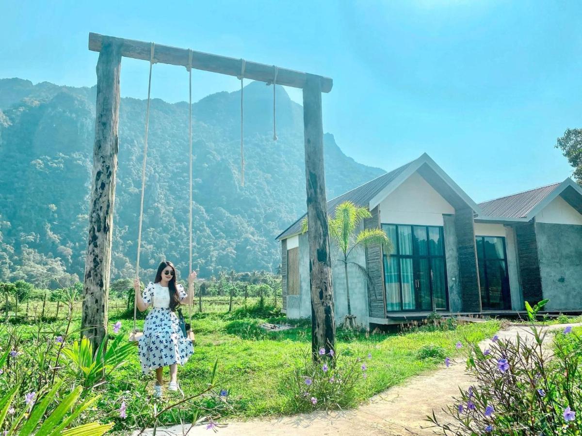 Vangvieng Angsavanh Resort Vang Vieng Eksteriør billede