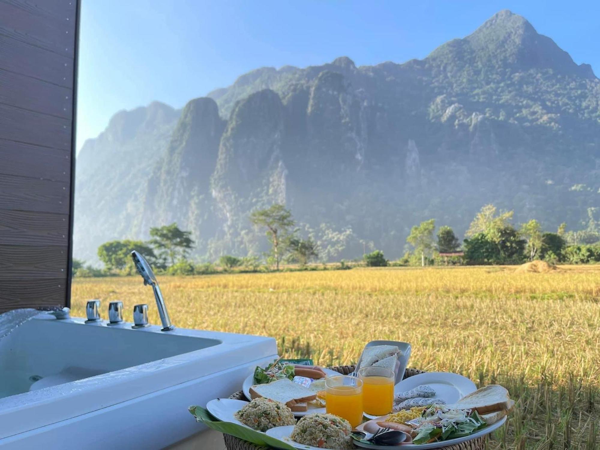 Vangvieng Angsavanh Resort Vang Vieng Eksteriør billede